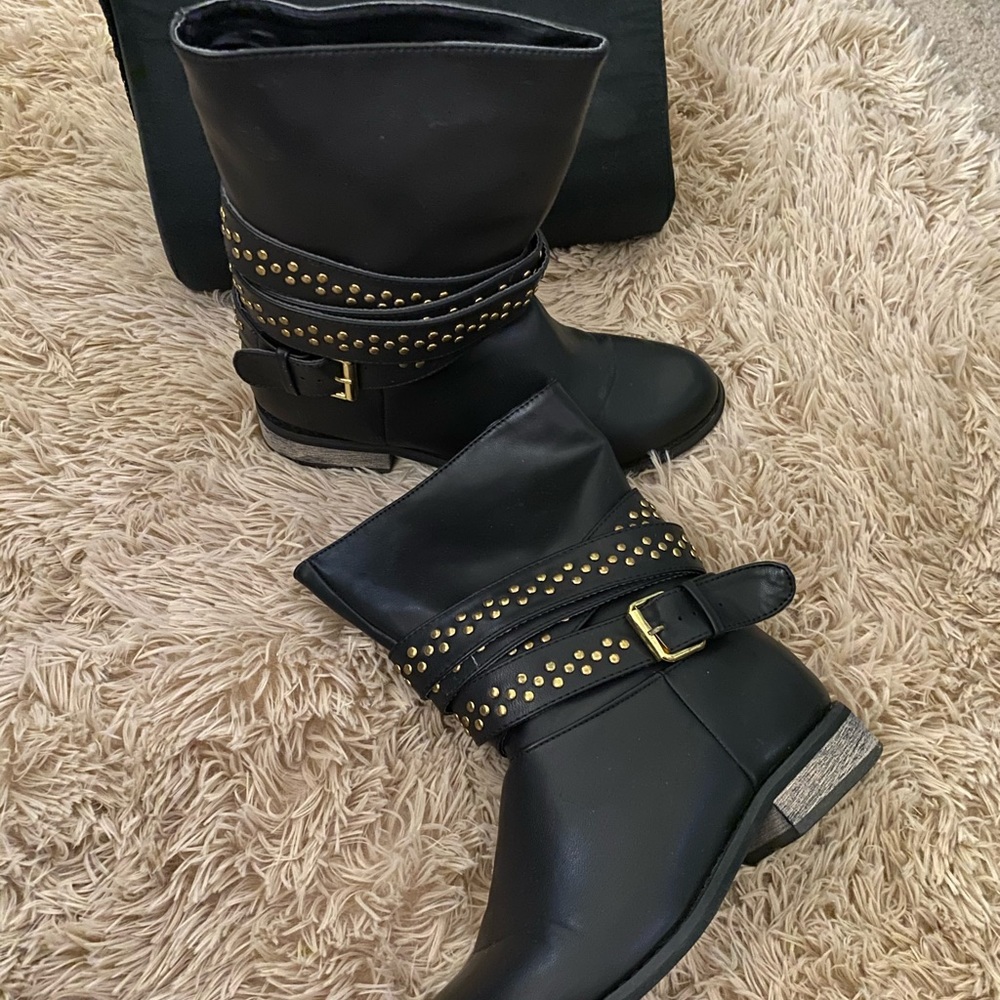 Black booties